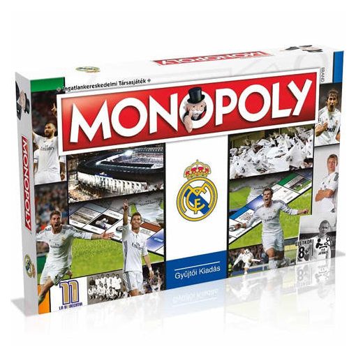 Monopoly Real Madrid társasjáték