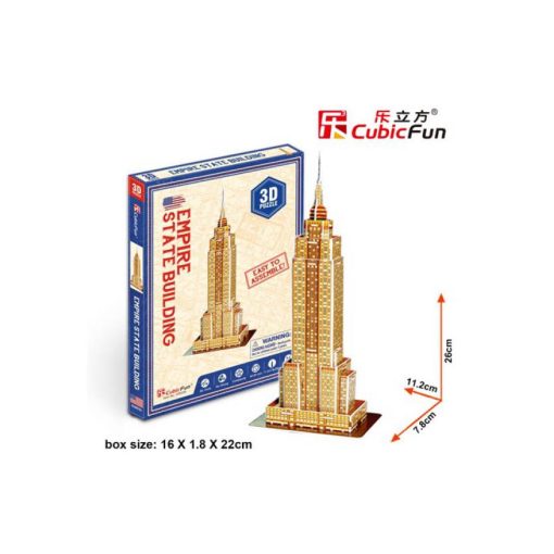 3D puzzle mini Empire State Building - 24 db