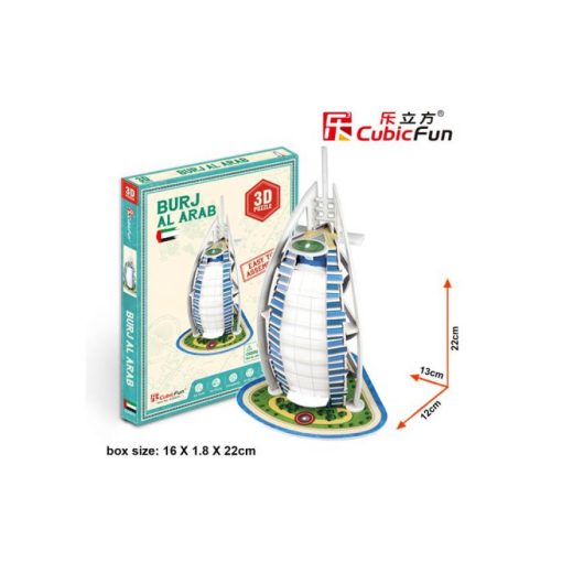 3D puzzle mini Burj Al Arab - 17 db