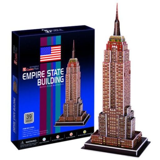3D puzzle kicsi Empire State Building - 39 db