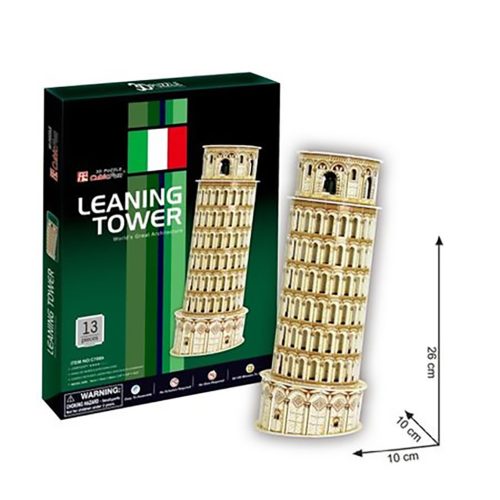  3D puzzle kicsi Pisa Tower - 13 db
