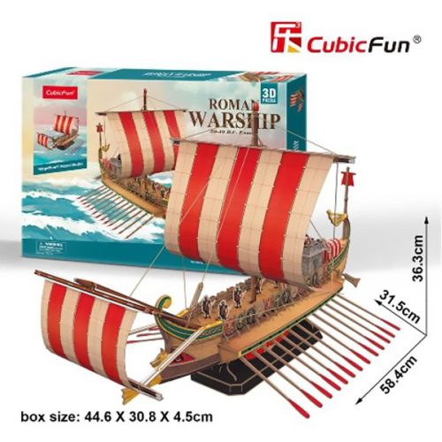  3D puzzle római hadihajó