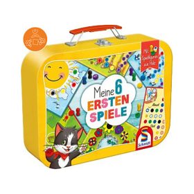   Schmidt Spiele Meine 6 ersten Spiele társasjáték fémkofferben (40591) 