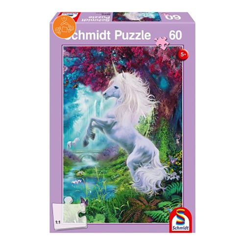  Schmidt Spiele Unicorn in the enchanted garden, 60 db (56310) Gyerek Kirakó
