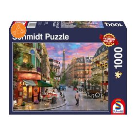   Schmidt Spiele Straße zum Eiffelturm, 1000 db (58387) Kirakó