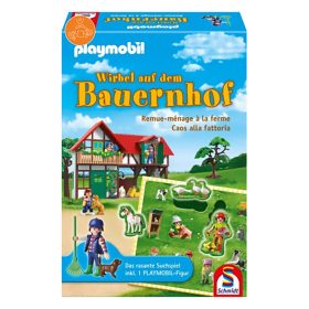   Schmidt Spiele Playmobil - Wirbel auf dem Bauernhof társasjáték (40593) 