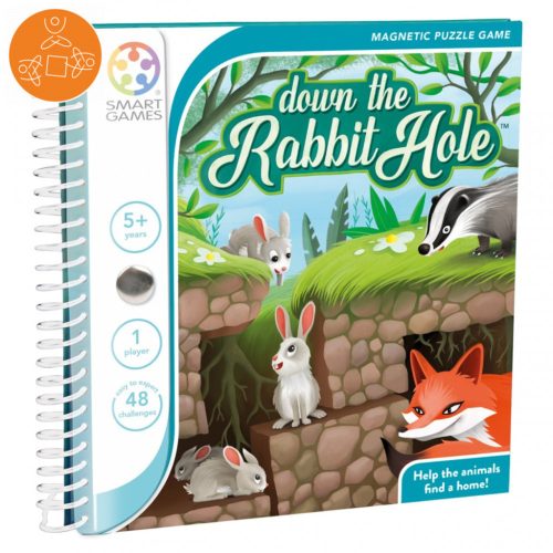 Smart Games Magnetic Travel - Down The Rabbit Hole