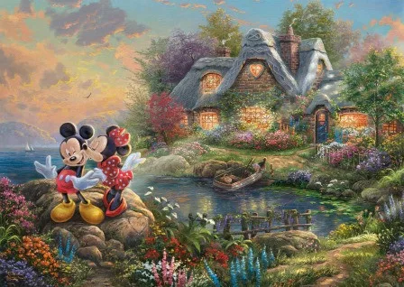 Schmidt Spiele Disney, Sweethearts Mickey&Minnie, 1000 db (59639) Kirakó