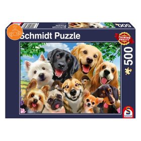 Schmidt Spiele Dog Selfie, 500 db (58390) Kirakó