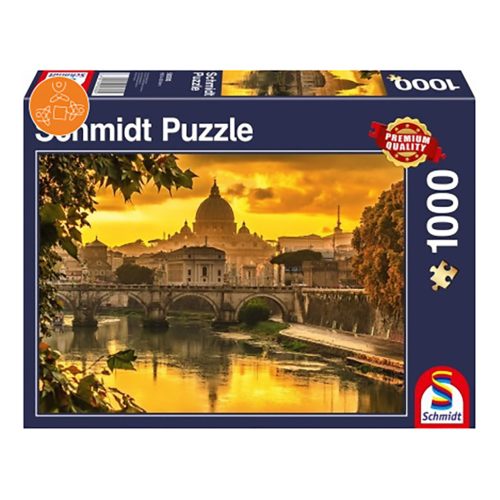  Schmidt Spiele Golden light over Rome, 1000 db (58393) Kirakó