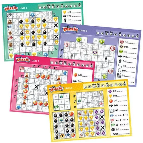  Dizzle Level 5-8, Block Erw. (49370) - Schmidt Spiele