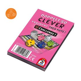   Schmidt Spiele Doppelt so clever Challenge Block Erw. (49364) 