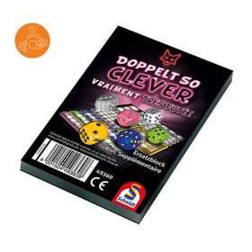 Schmidt Spiele Doppelt so clever Ersatzblock Erw. (49360)
