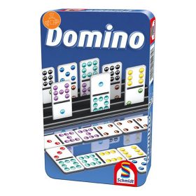 Schmidt Spiele Domino társasjáték fémdobozban (51435) 