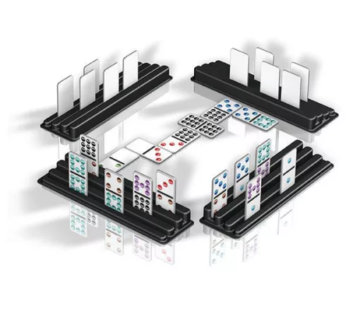 Schmidt Spiele Domino társasjáték fémdobozban (51435) 