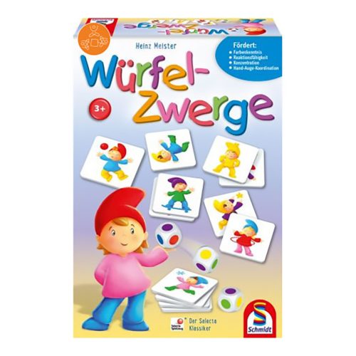  Schmidt Spiele Würfelzwerge társasjáték fémdobozban (51431)