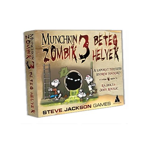  Munchkin Zombik 3 - Beteg helyek kiegészítő