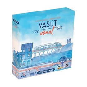 Vasútvonal társasjáték - Sötétkék