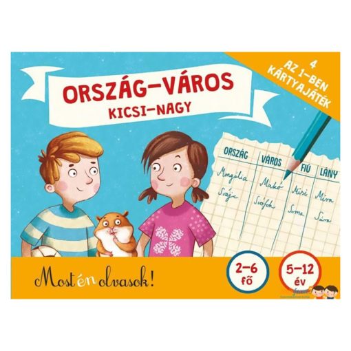 Ország-város, kicsi-nagy kártyajáték