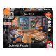  Schmidt Spiele Steve Read: A Nyaralóban, Secret Puzzle, 1000 db (59655) Kirakó