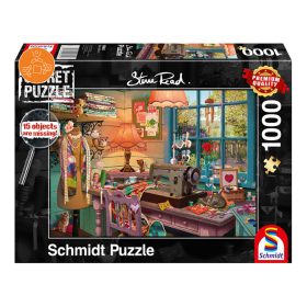   Schmidt Spiele Steve Read: A Varrodában, Secret Puzzle, 1000 db (59654) Kirakó