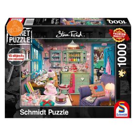   Schmidt Spiele Steve Read: Nagymama szobája, Secret Puzzle 1000 db (59653) Kirakó