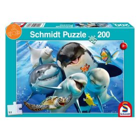   Schmidt Spiele Underwater friends, 200 db (56360) Gyerek Kirakó