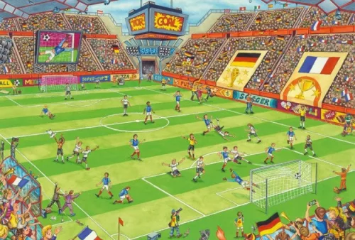 Schmidt Spiele Soccer finals, 150 db (56358) Gyerek Kirakó
