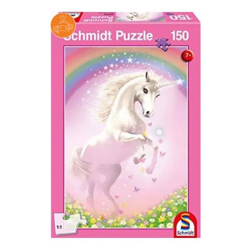  Schmidt Spiele Pink unicorn, 150 db (56354) Gyerek Kirakó