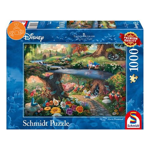  Schmidt Spiele Disney, Alíz Csodaországban 1000 db (59636) Kirakó