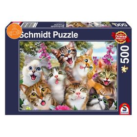 Schmidt Spiele Cat Selfie, 500 db (58391) Kirakó