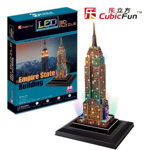 3D puzzle világítós Empire State Building - 38 db