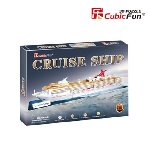  3D puzzle közepes Cruise Ship - 86 db