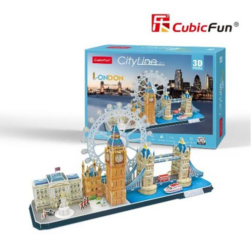  3D puzzle City Line London - 107 db