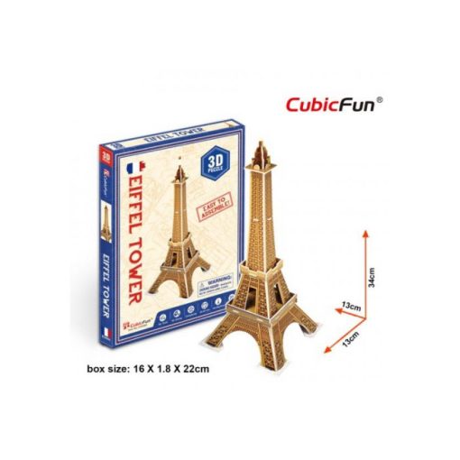 3D puzzle mini Eiffel Torony - 20 db