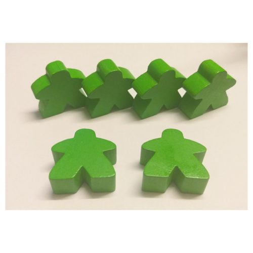 Hans im Glück Carcassonne Big-Meeple set világoszöld kiegészítő