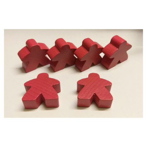 Hans im Glück Carcassonne Big-Meeple set piros kiegészítő