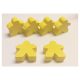 Hans im Glück Carcassonne Big-Meeple set sárga kiegészítő
