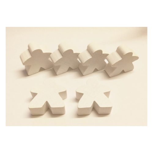 Hans im Glück Carcassonne Big-Meeple set fehér kiegészítő