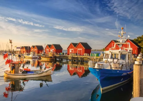 Schmidt Spiele Fishing harbor – Weisse Wiek , 500 db (58955) Kirakó