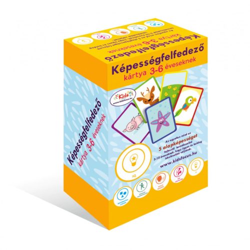  Képességfelfedező kártya 3-6 éveseknek (B-Sárga)