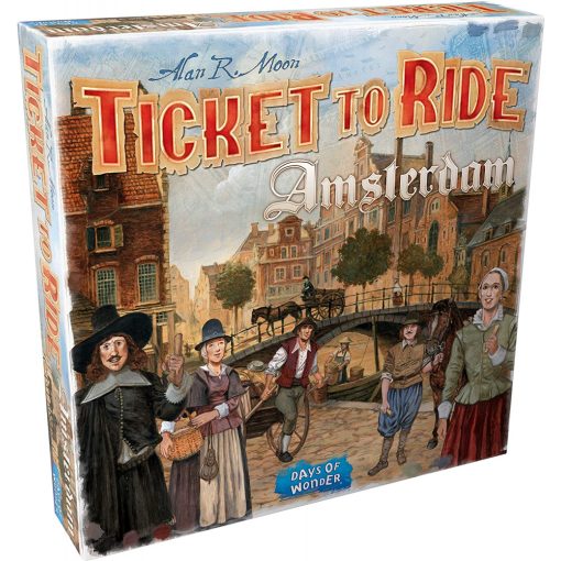 Ticket to Ride - Amsterdam társasjáték