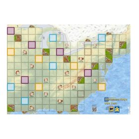   Hans im Glück Carcassonne Térkép - USA kelet kiegészítő
