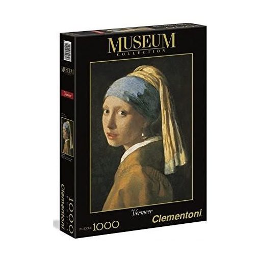 Jan Vermeer van Delft Leány gyöngy fülbevalóval 1000 db (314)