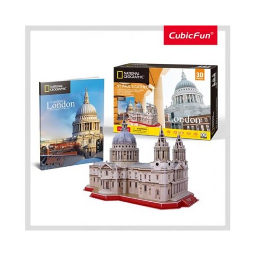  3D puzzle City Travel London, St Pauls catedral - 107 db