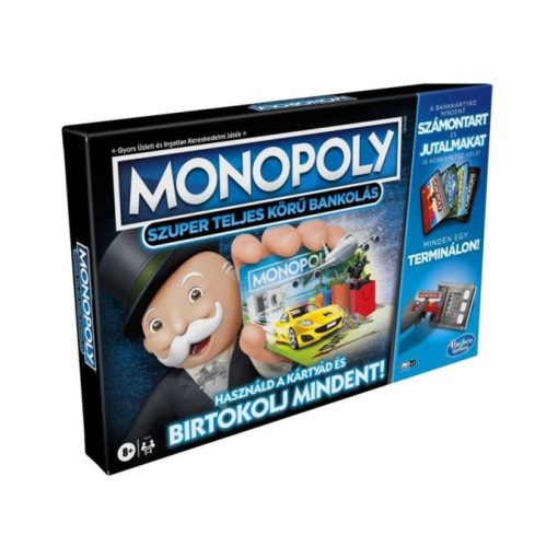 Monopoly Szuper Teljes körű bankolás társasjáték
