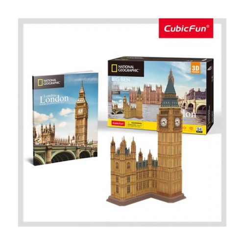  3D puzzle City Travel London, Big Ben - 94 db