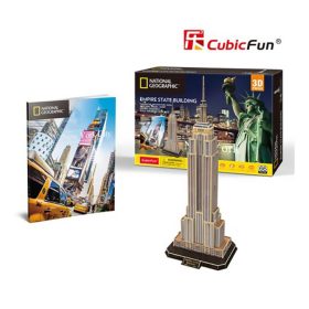   3D puzzle City Travel New York, Empire State building - 66 db
