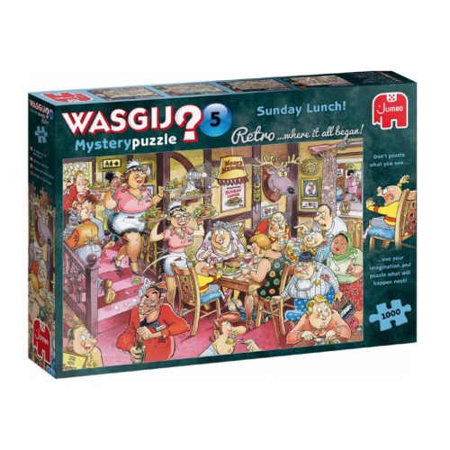 Wasgij Mystery 5. Sonntagsessen!, 1000 db  