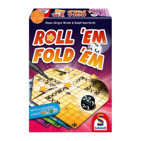   Schmidt Spiele Roll 'em fold 'em társasjáték (88348) 
